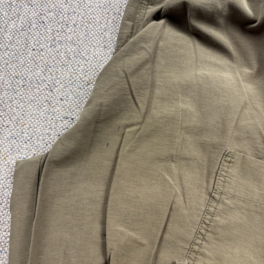 Aeropostale Parachute Cargo Pants Women's XS Green Nylon Blend Baggy Grunge Y2K - Picture 7 of 7